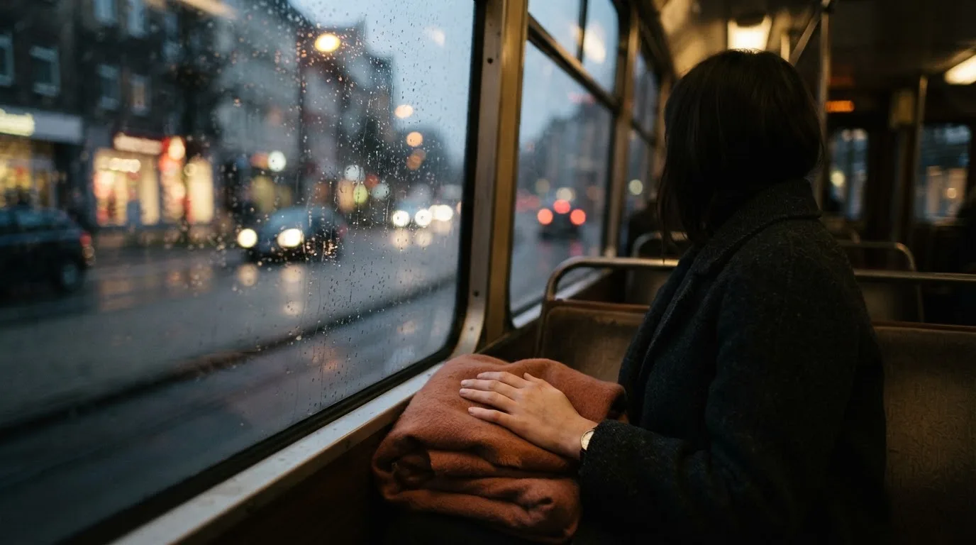 Sadepisaroita raitiovaunun ikkunassa, takana hämärtyvä katu ja kädessä pehmeä villahuivi — kuinka valita luotettava nettikasino